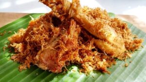 resep serundeng kelapa