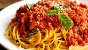 resep spaghetti bolognese