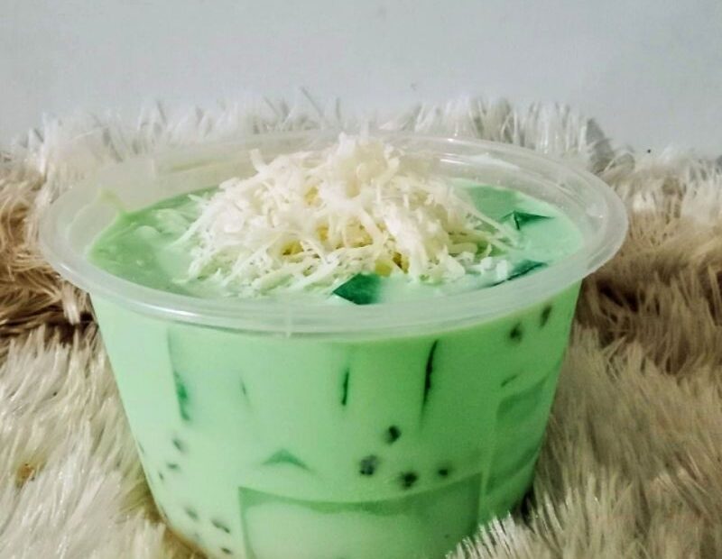 resep buko pandan creamy