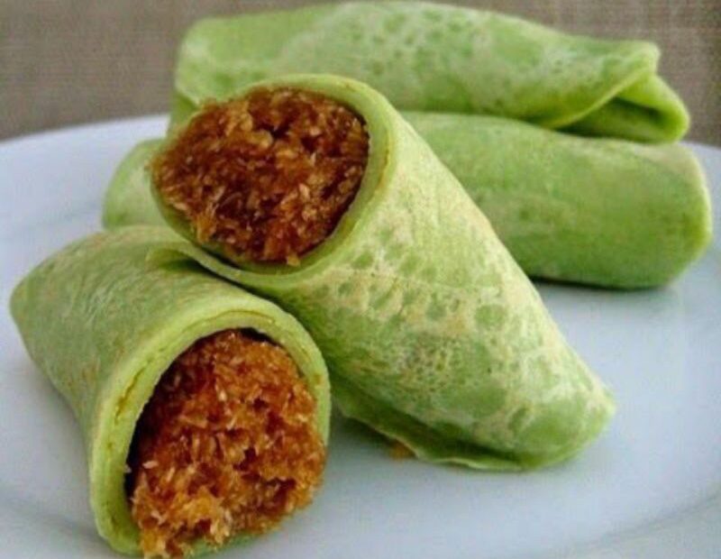 resep dadar gulung isi kelapa