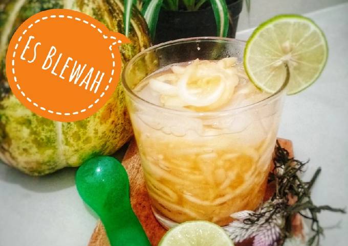 resep es blewah1