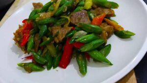 resep tumis buncis daging