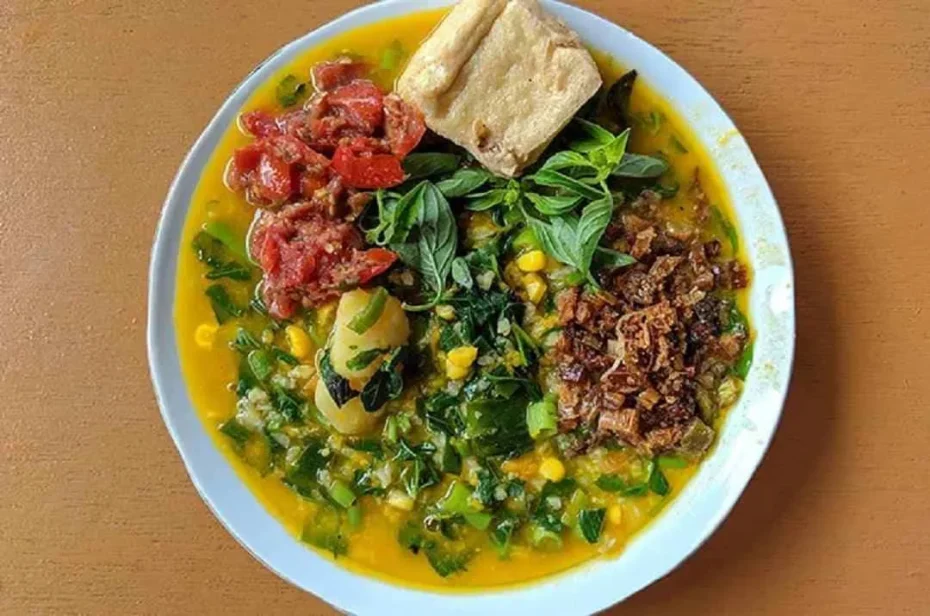 bubur manado sambal roa1