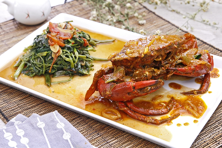 kepiting saus padang