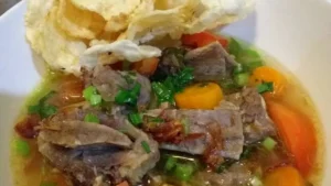sop iga sapi kuah bening