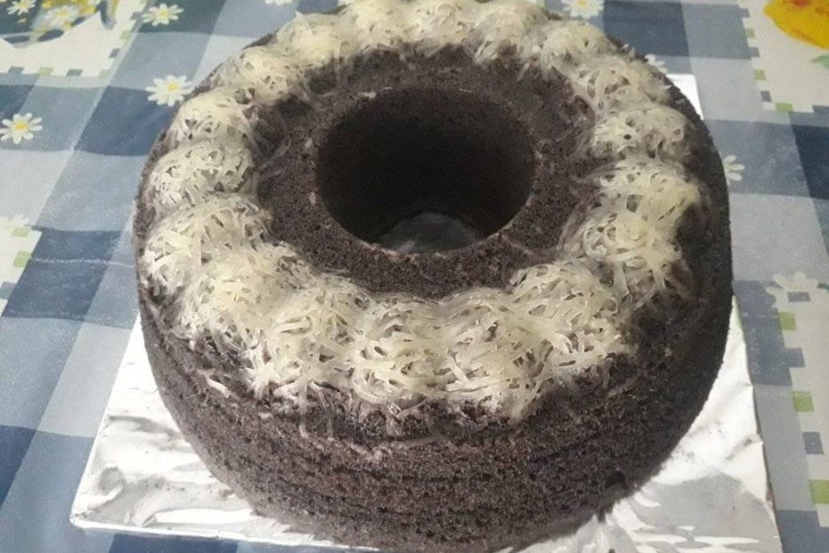 resep bolu ketan keju