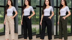 Baju yang Cocok untuk Celana Cargo Perempuan