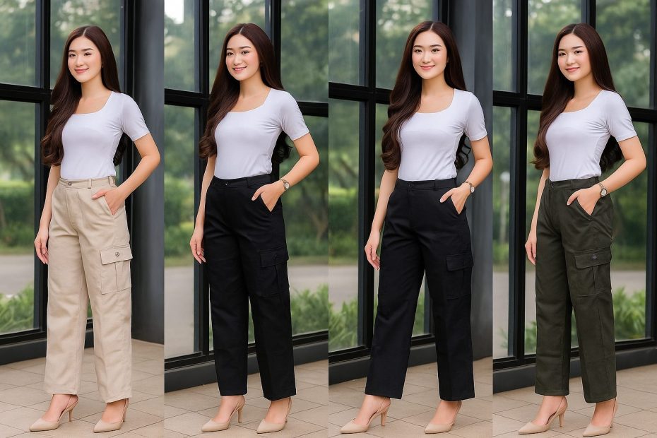 Baju yang Cocok untuk Celana Cargo Perempuan