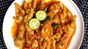 resep ceker pedas manis