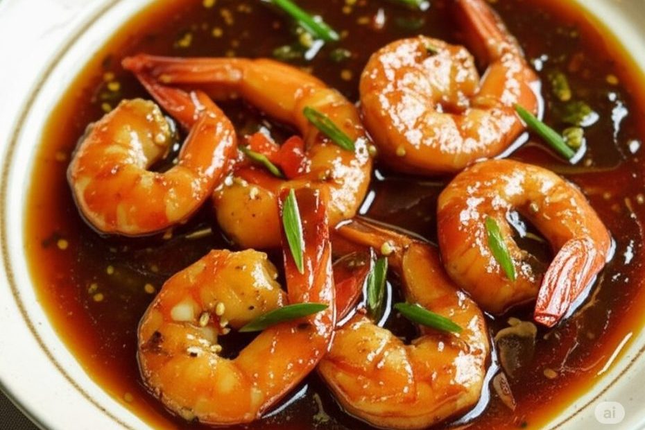 resep udang saus tiram