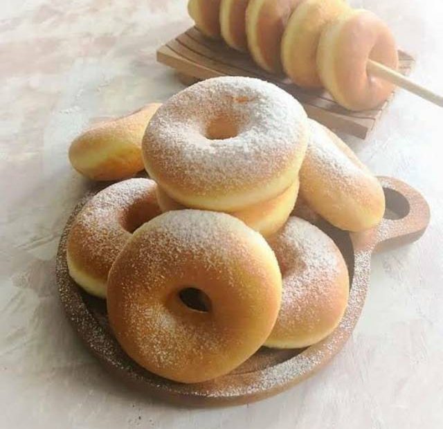 resep donat cair pakai cetakan