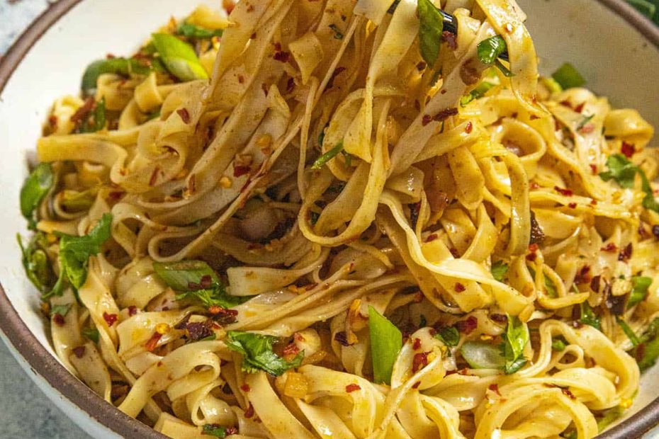resep mie chili oil