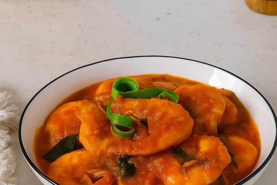 udang saus padang