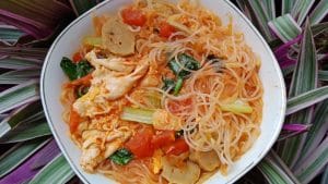 bihun kuah pedas