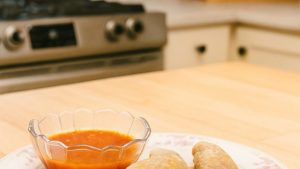 cireng isi ayam suwir