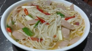 Video : Resep Jamur Enoki Tumis Pedas: Pengalaman Membuat yang Mudah & Nagih! resep jamur enoki tumis