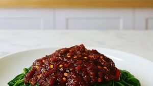 rujak kangkung