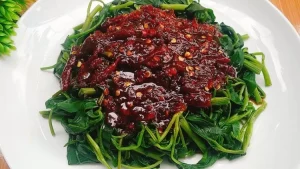 rujak kangkung