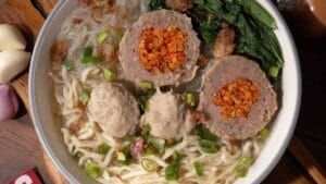 Bakso Mercon Isi Keju