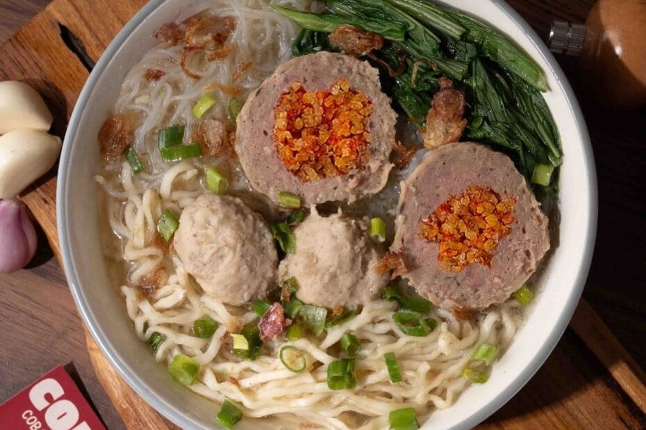 Bakso Mercon Isi Keju