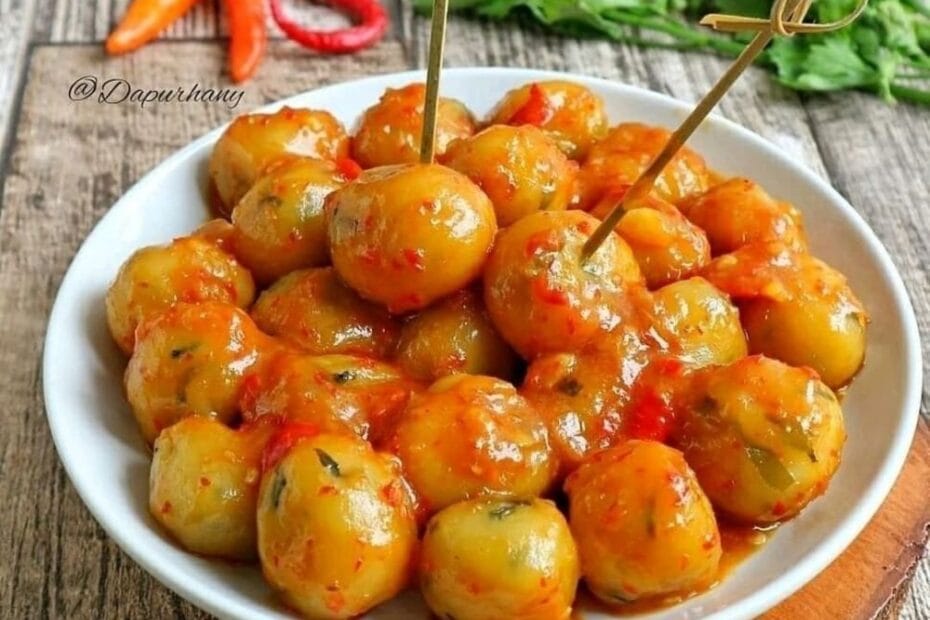 Cilok Bumbu Kacang