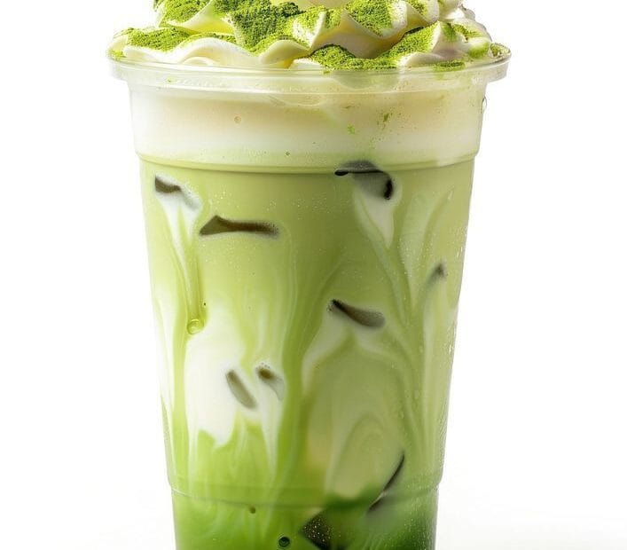 Es Krim Matcha Tanpa Mixer