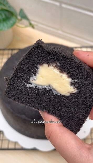 Ketan Hitam Cream Cheese Lumer