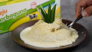 Ketan Susu Kekinian: Effortless Rice Cooker Ketan Susu Kekinian (rice cooker)