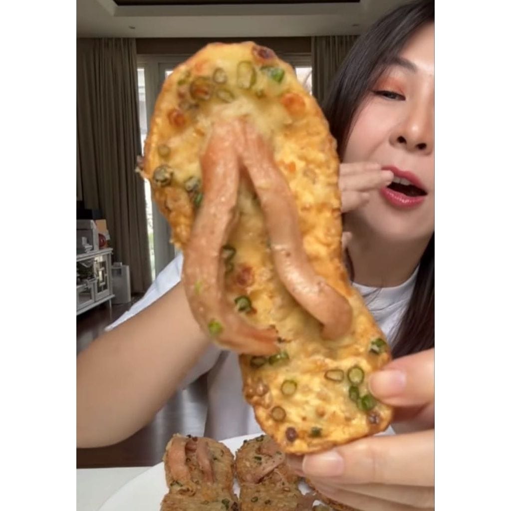 Tempe Goreng Sandal Jepit