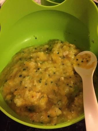 Bubur Beras Dengan Sayuran2