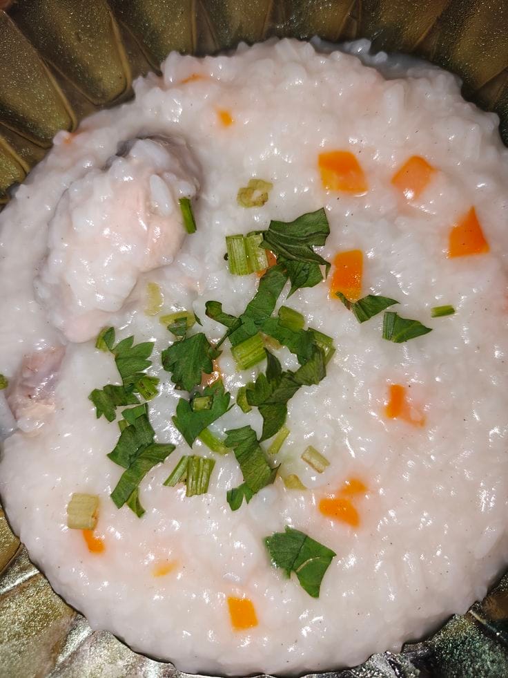 resep mpasi Bubur Beras sayur