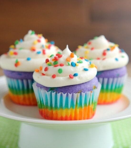 Cupcake Warna-warni