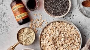 Membuat Menu Diet Berbasis Nabati yang Seimbang Overnight Oats1