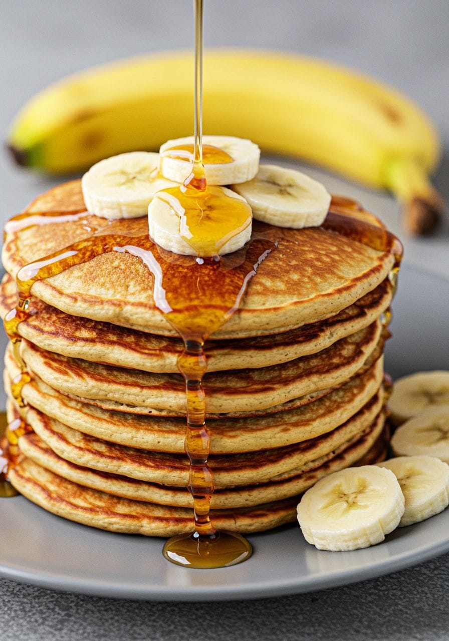 Pancake Pisang Tanpa Telur