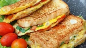 Video : Resep bekal anak Sandwich Ayam dan Sayuran Sandwich Ayam dan Sayuran