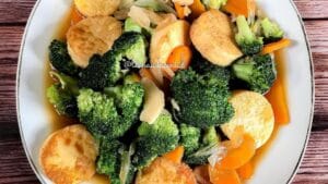 Tumis Brokoli dan Tahu