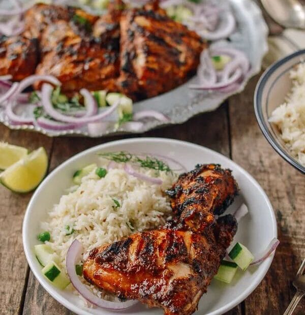 Ayam Panggang dengan Sayuran